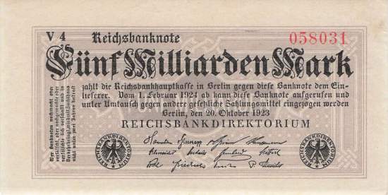 5 Milliarden Mark